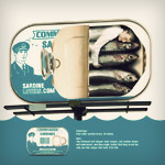 Commander Sardines - Sardine Lovers - Outdoor 1 - Art Director: Ryan Barlow